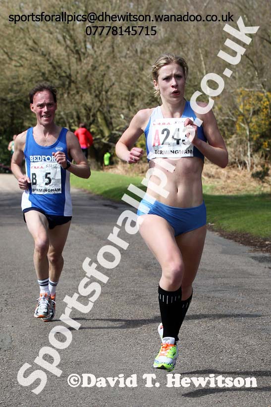 Womens 6 stage relay, Enlgish National 12 and 6 Stage Road Relays. Photo: David T. Hewitson/Sports for All Pics